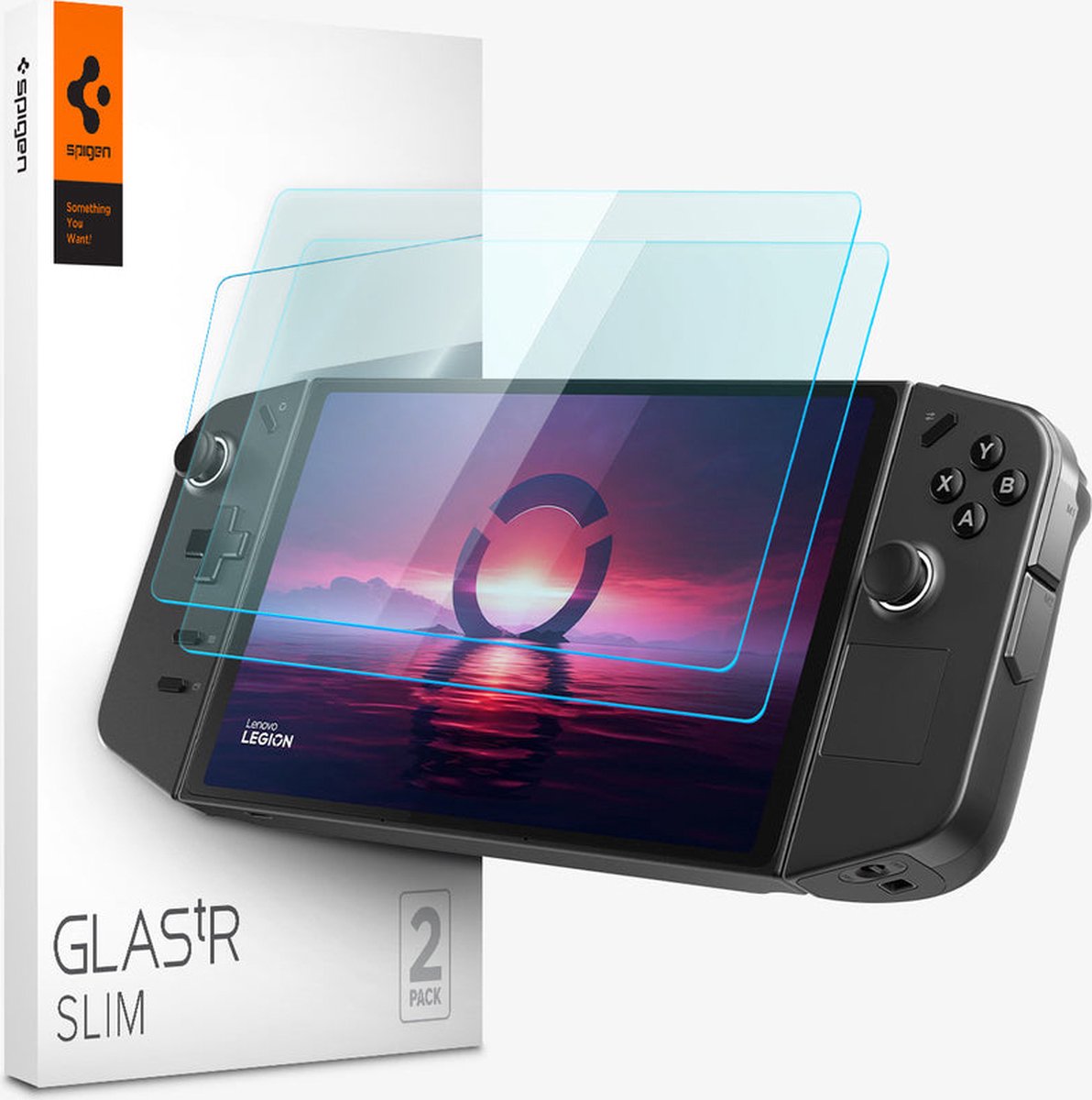 Spigen Glas t.R Slim Lenovo Legion Go Screen Protector (2-Pack)