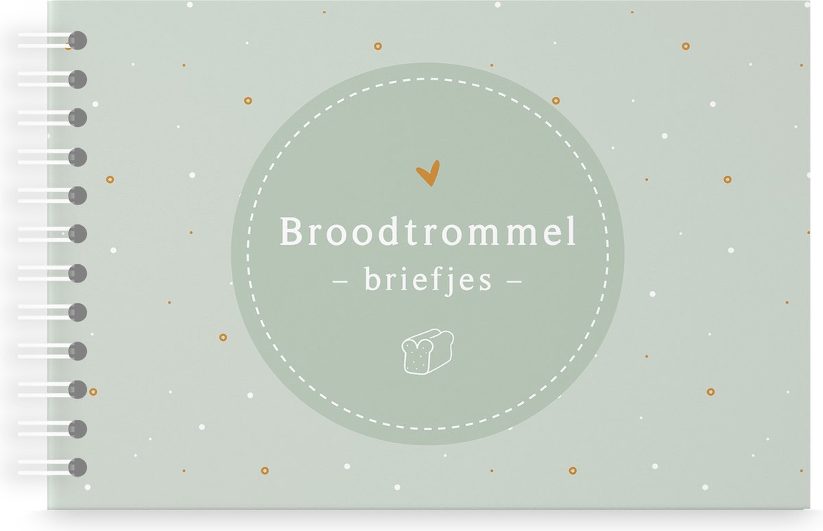 Fyllbooks - Broodtrommel Briefjes Kinderen - Kaartjes met Lieve Berichtjes - A6 Formaat