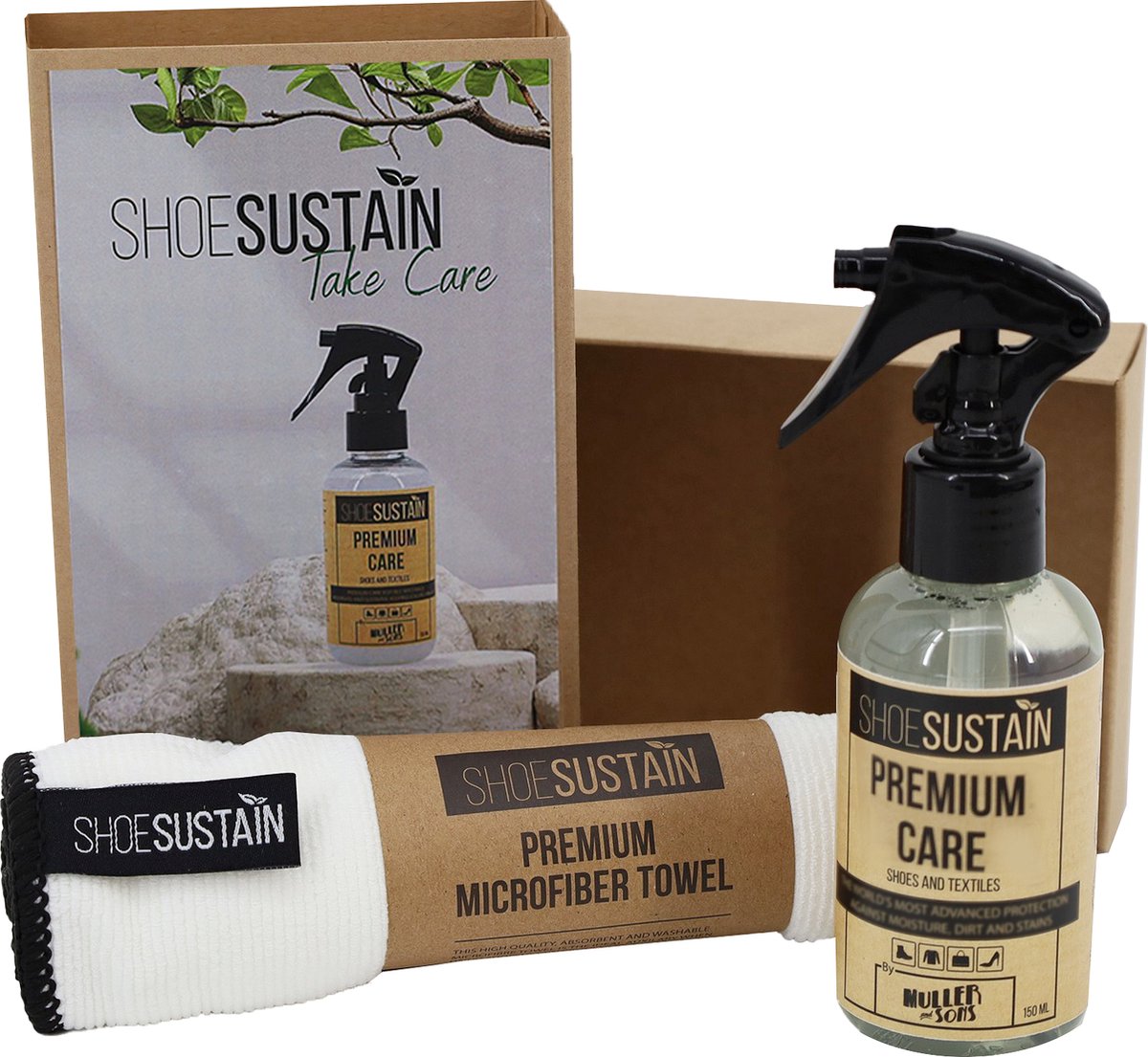 Shoesustain Care Kit | Schoenverzorgingsset | Duurzame premium bescherming