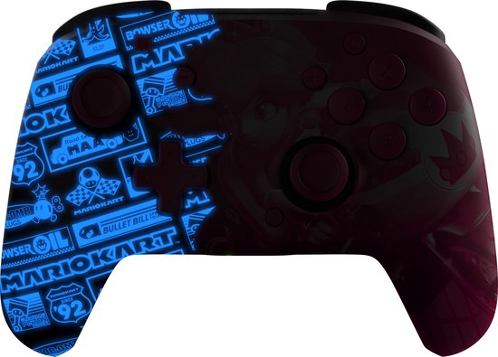 Manette filaire - PDP - Super Mario Rematch - Nintendo Switch - Câble 3 m - Glow Grand Prix Peach - Informatique