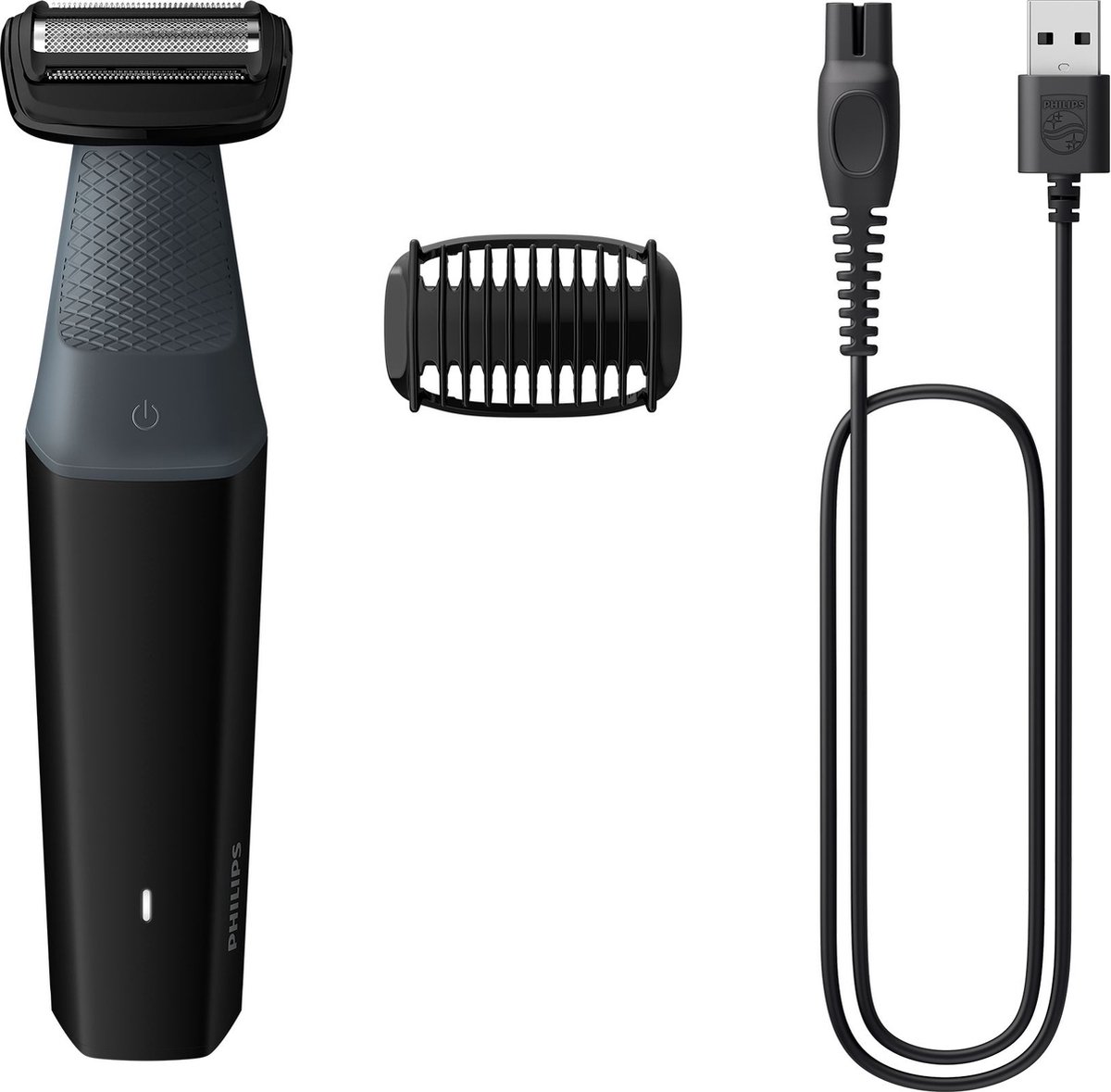Philips series 3000 BG3017 01 Bodygroomer voor mannen Zwart