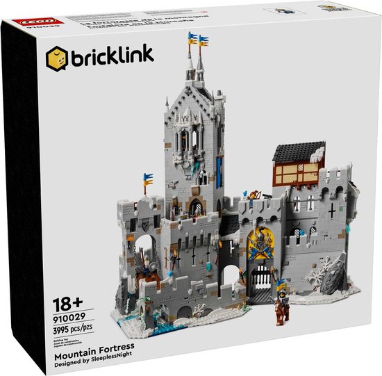 Foto: Lego bricklink mountain fortress 910029