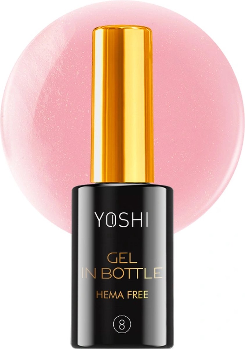 Goedkoopste Yoshi - HEMA FREE Gel In Bottle - BIAB - Nr 8 - 10ml