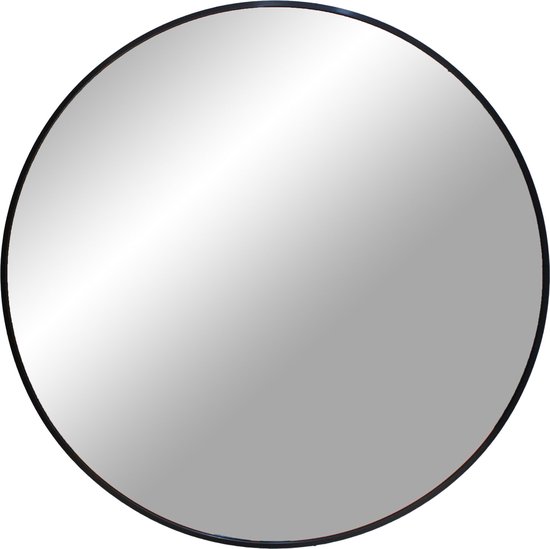 Koop Spiegel Reflection Zwart 80 cm hier