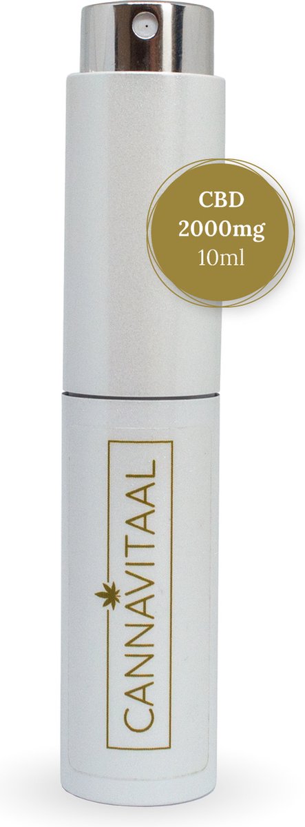 Goedkoopste CBD pillow mist / kussenspray Cannavitaal - Natuurlijk slaapmiddel met hennep (cannabisolie) voor een heerlijke nachtrust!