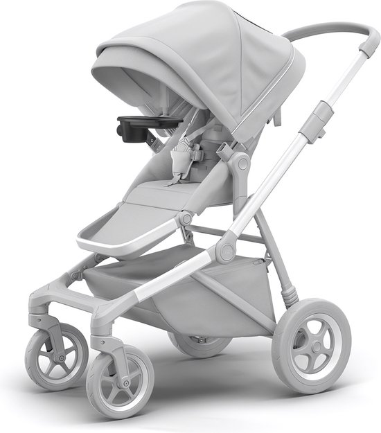 Thule Kinderwagen Ablage für Snacks Stroller Snack Tray Schwarz van Thule — afbeelding 2