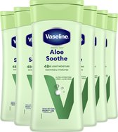 Vaseline - Bodylotion - Intensive Care - Aloe Soothe - 6 x 200 ml