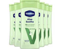 Vaseline Bodylotion - Intensive Care - Aloe Soothe - 6 x 200 ml