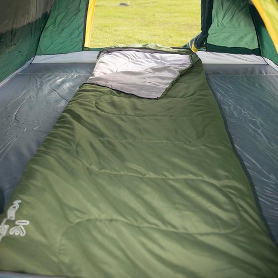 Enkel Envelop Slaapzak voor Volwassenen en Kinderen - Lichtgewicht Waterdichte Dubbele Slaapzak - Ideaal voor Kamperen en Backpacken Sleeping Bag — afbeelding 4
