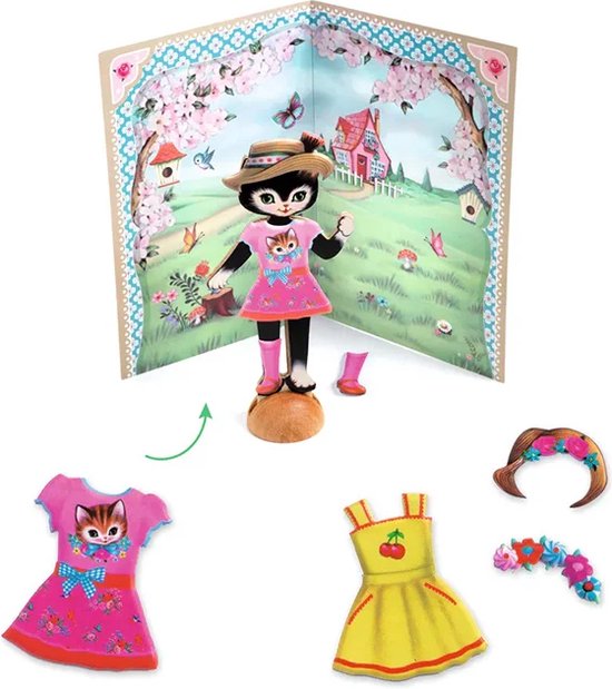Djeco plakken Little wardrobe