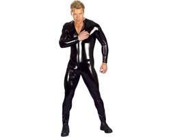 Wetlook bodysuit plus size | Latex wetlook | BDSM | 3XL en 4XL | Bodysuit voor mannen | Grote maten voor de man | Erotische kleding