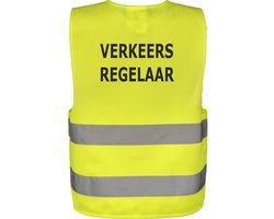 Veiligheidsvest - Veiligheidshesje - VERKEERSREGELAAR - one size - Specialties By EIZOOK - EN ISO20471