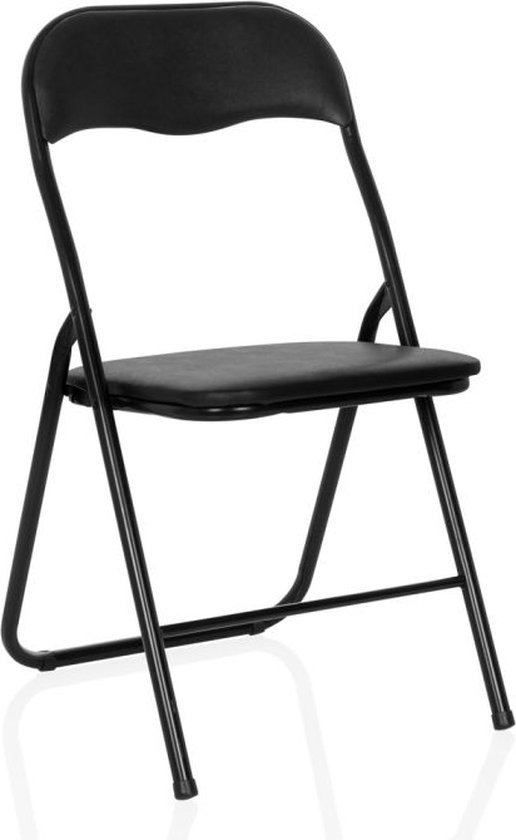 TUDELA BASIQUE | PVC - Chaise pliante Zwart