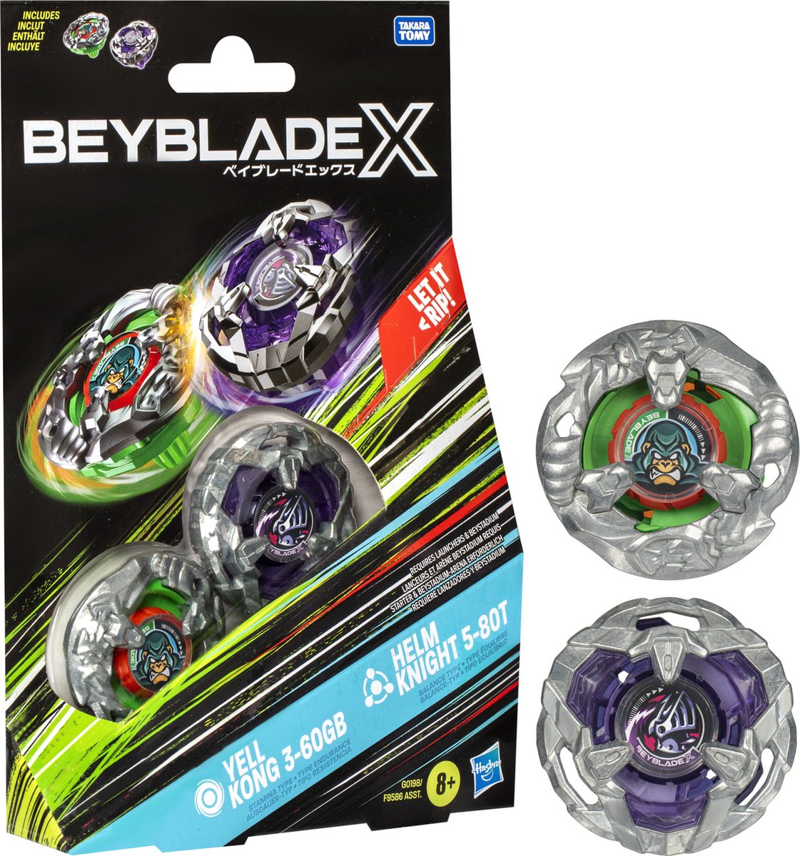 Beyblade X Tail Viper & Sword Dran - Dual Pack | bol