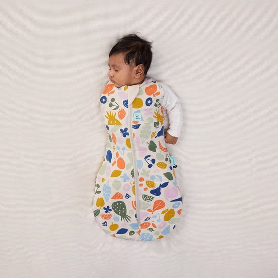Ergopouch Cocoon inbaker slaapzak - 2,5 Tog - Slaapzak baby - Inbakerslaapzak - Slaapzakken - 0-3 md- Fruit Salad