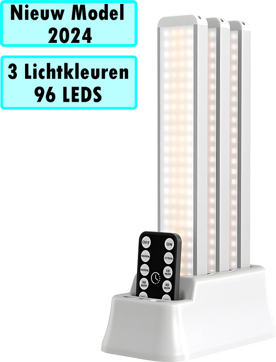De Beste Gadgets 3x Kastverlichting met bewegingssensor met 3 licht kleuren Ledlamp Keukenlamp Keukenverlichting onderbouw led Onderbouwverlichting keuken Met oplaadstation en Afstandbediening