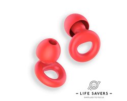LIFE SAVERS | Earplugs to Focus | Oordoppen om te focussen | Oordoppen om te concentreren | Oordopjes | Concentratie | Focus | Noice Cancelling | 27dB | Coraal