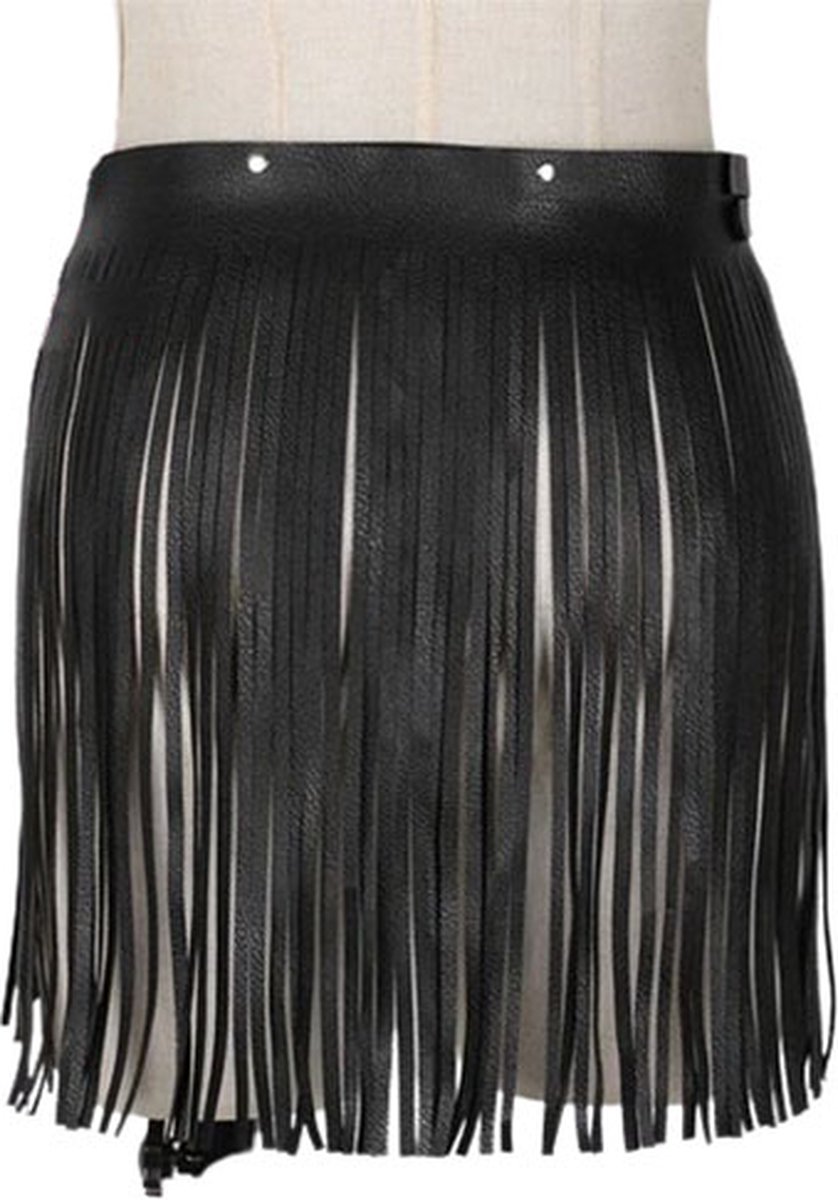 Goedkoopste Erotische rok DELUXE | Erotische kleding | Zeer luxe uitvoering | Seks rok | Open Kruis | SM | BDSM | Verstelbaar | Lederen uitvoering