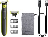 Bol.com Philips OneBlade 360 Face - Trimmer scheerapparaat en styler in 1 - Met 3 trimkammen - QP2724/31 aanbieding
