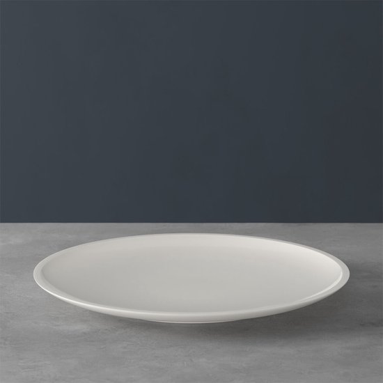 Villeroy & Boch - Artesano - Assiette - Assiette à Pizza - Assiette de service - 29,0 cm - Wit - Porcelaine - Set de 12