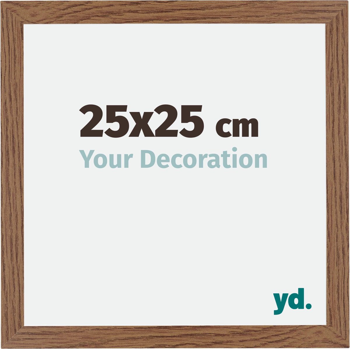 Your Decoration - Fotolijst 25x25 cm - MDF - Eiken Rustiek - Mura