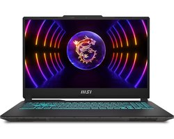 MSI Cyborg 15 A12VE-697NL-2TB-32GB - Gaming laptop - 15 inch - Intel Core i5 12450H - NVIDIA GeForce RTX 4050 - 32GB DDR5 - 2TB SSD