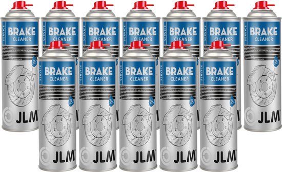 Pack de 12 JLM BrakeCleaner / nettoyant pour freins / dégraissant 500 ml gratuit CMR !