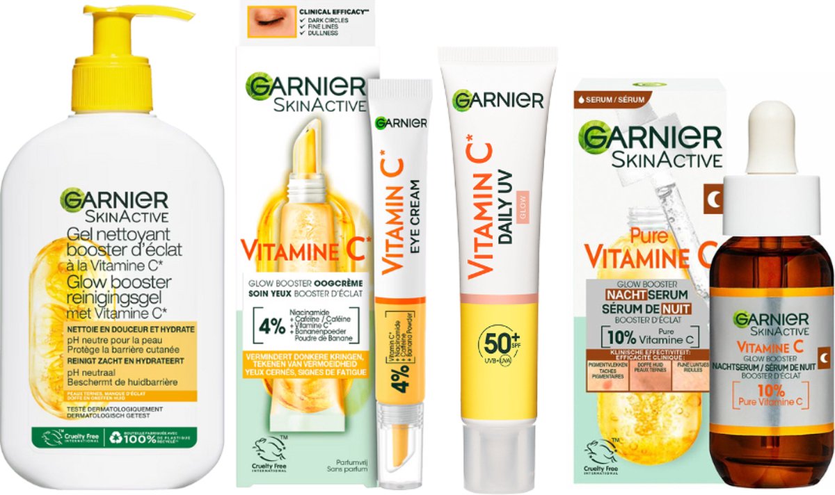 Goedkoopste Garnier Cadeauset Vitamine C Boost Luxe