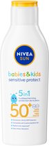 NIVEA SUN Kids Protect & Sensitive Zonnemelk SPF 50+ - 200 ml