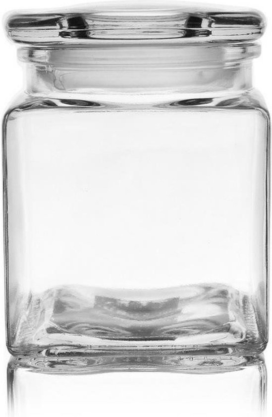 Glazen Bewaardozen Set AKTIVE Max Home 16532 Lot De 12 Boîtes