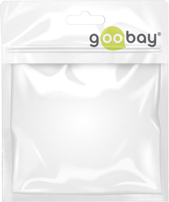 Goobay Koud apparaat kabel Zwitserland, 2 m, Wit