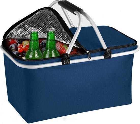 Panier A Pique Nique Grand Panier De Pique-nique Isotherme - Sac Isotherme Réutilisable - 30 L - Pour Le Camping, Le Sport, La Plage, Les Voyages - Bleu Panier Isotherme Panier A Pique Nique Grand Panier De Pique-nique Isotherme - Sac Isotherme Réutilisable - 30 L - Pour Le Camping, Le Sport, La Plage, Les Voyages - Bleu Panier Isotherme
