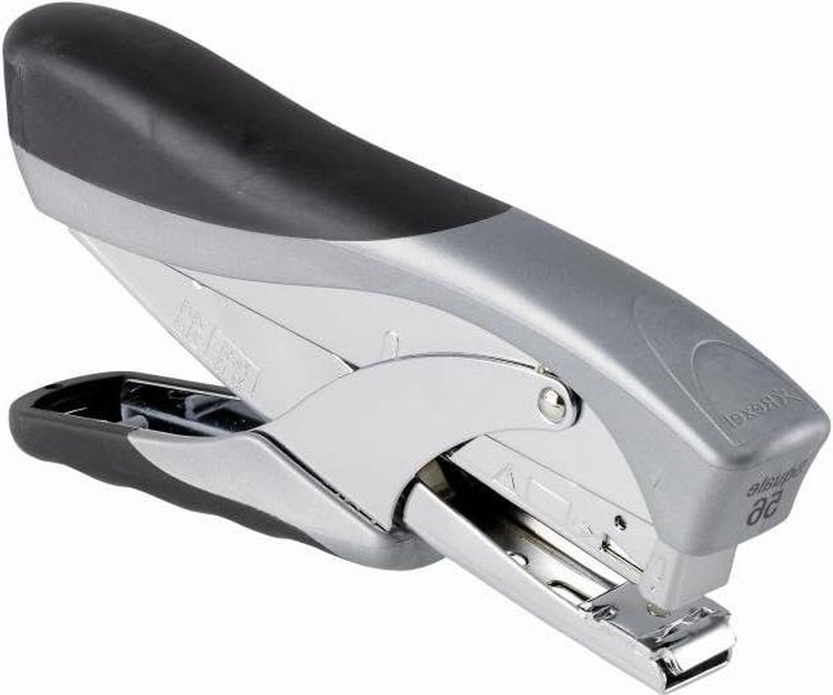 Niettang Office 56 178x90x36 mm zilver-zwart metalen constructie - kantoorbenodigdheden - professionele nietmachine