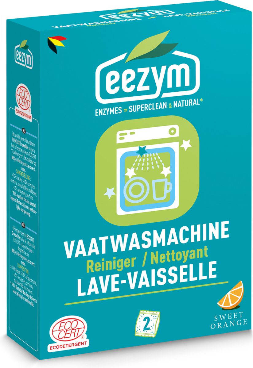 Goedkoopste Eezym - Vaatwasmachine reiniger - 2 zakjes