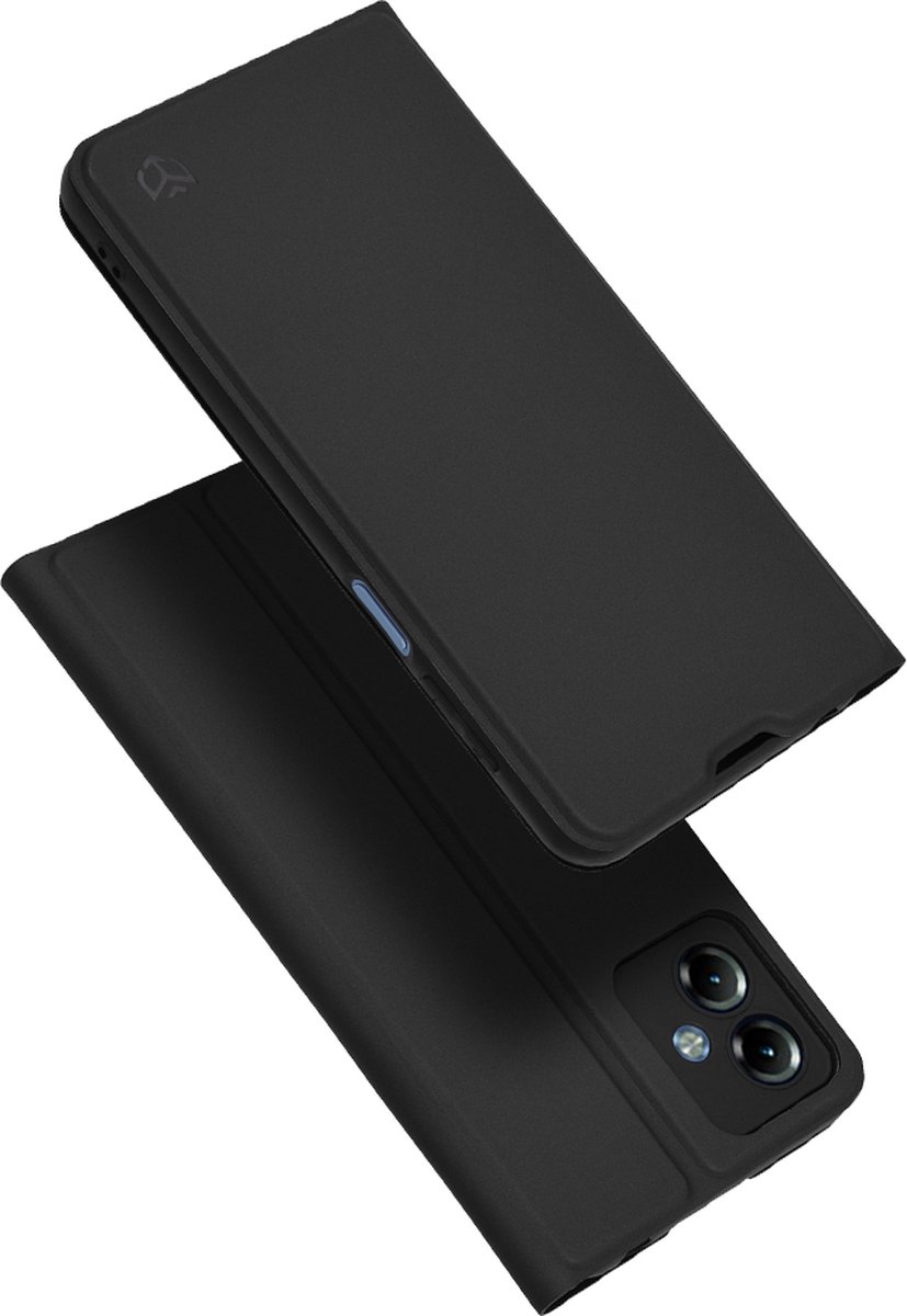 Techsuit Magskin Book Wallet Case hoesje voor Motorola Moto G14 - Zwart