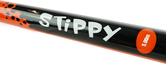 X2 Stippy - Telescoop Hengel - Vaste hengel - Vaste stok - 5.00m - Oranje van Merkloos — afbeelding 2