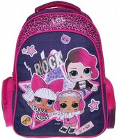 LOL Surprise - Sac à dos - Hauteur 46 cm - 3 compartiments - Format dossier A4 - Modèle de haute qualité