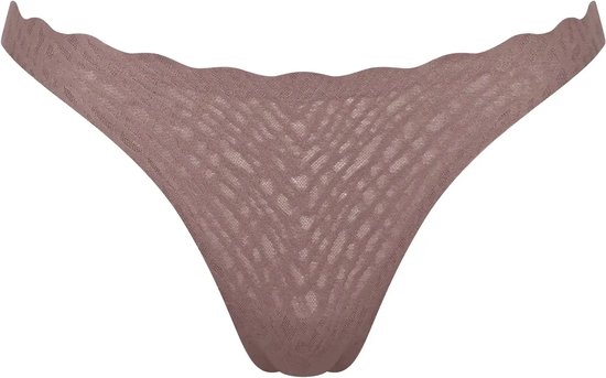 sloggi ZERO Feel Bliss String Slip Femme - Zwart - Taille S