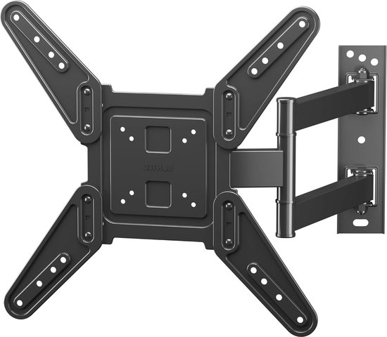 TV-muurbeugel voor de meeste 37 tot 75 inch 4K LED- en OLED-tv's tot 45 kg, tv-beugel