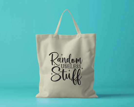 Sac fourre-tout trucs inutiles aléatoires - Sacs fourre- Funny - sac à bandoulière - Tassen drôles - Fashion sarcastique - Citations - Smile - Souriant - Élégant