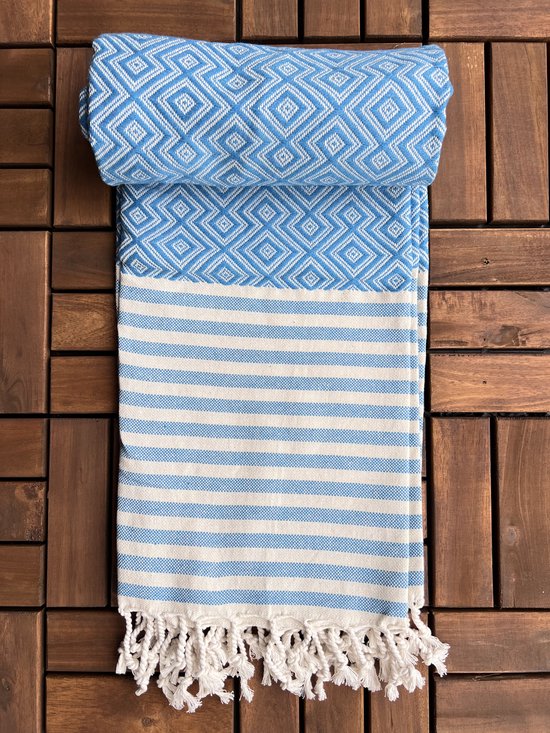 Carenesse Hamamdoek Classic 4-delige set, 80 x 170 cm, hamamhanddoeken
