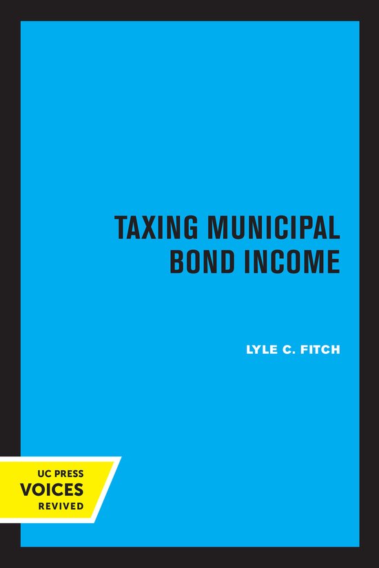 Taxing Municipal Bond Income - cover