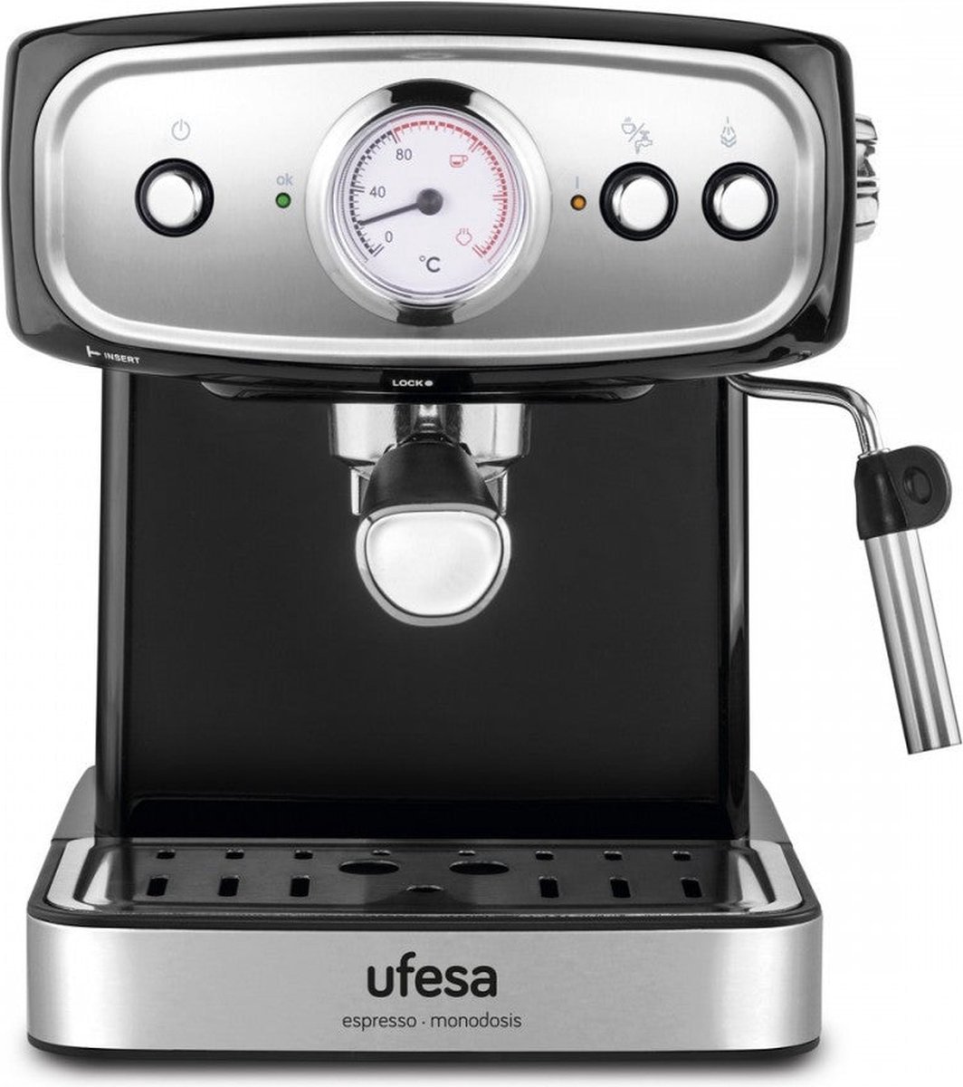 Ufesa CE7244 BRESCIA Espresso Pistonmachine 850 Watt - Product - €142,00