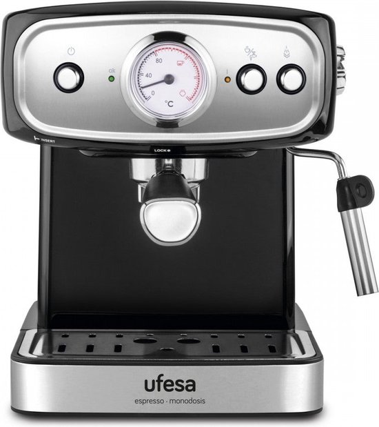 UFESA CE7244 BRESCIA Espresso Pistonmachine 850Watt – afbeelding 1