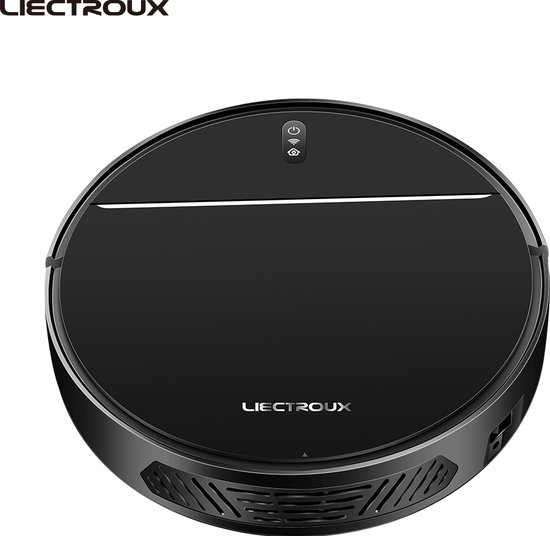 Liectroux M7S Pro - 4000Pa - Robot Vacuum Cleaner with Mop Function - Smart - Robot Vacuum Cleaner - Smart Navigation - Works with App and with Alexa and Google Home - Black