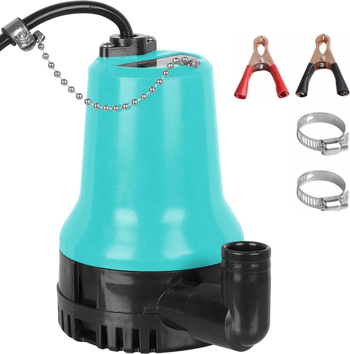Submersible Water Pump - Dirty Water Pump 12V 65W 3000L/H with Clamp - Aquarium Pump for Gardens Pond Fountain