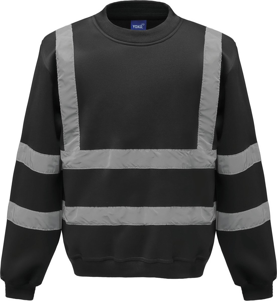 Yoko Signalisatie Sweatshirt YHVJ510 - Black - S