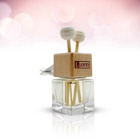 Foto: Lofsy no 20 autoparfum auto parfum inspired collection ge nspireerd op dior jadore autogeur auto verfrisser auto accessoires transparante fles