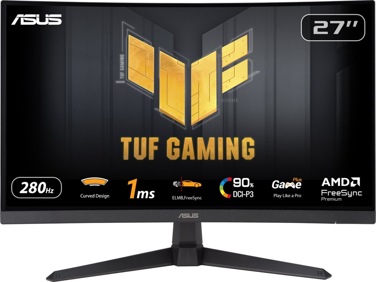 ASUS TUF Gaming VG27VQM1B - 27 inch - 1920 x 1080 (Full HD) - 1 ms - 280 Hz