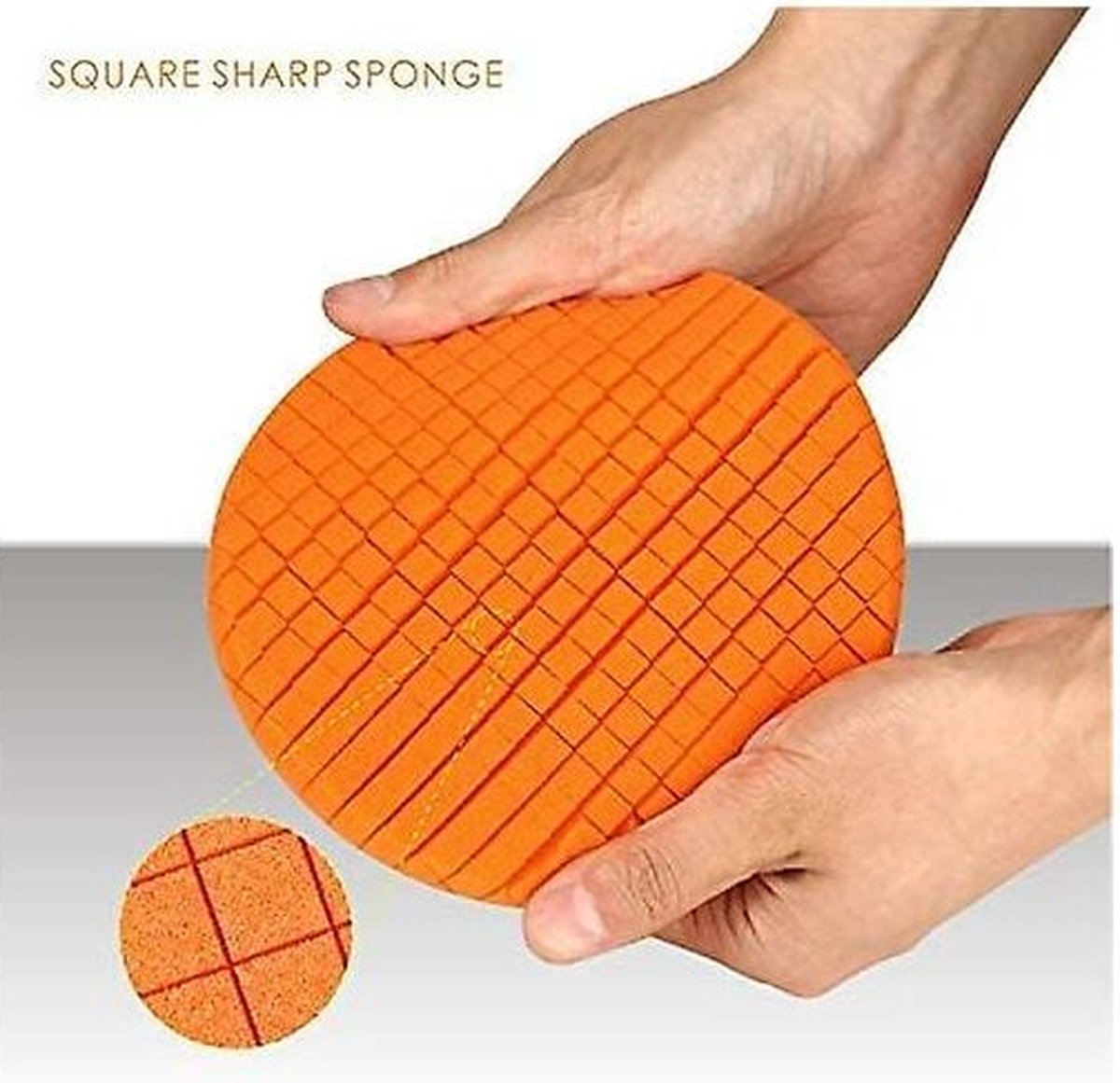 SPTA Red Finish Polish Pad, 3 stuks, 150 mm polijstpads voor 150